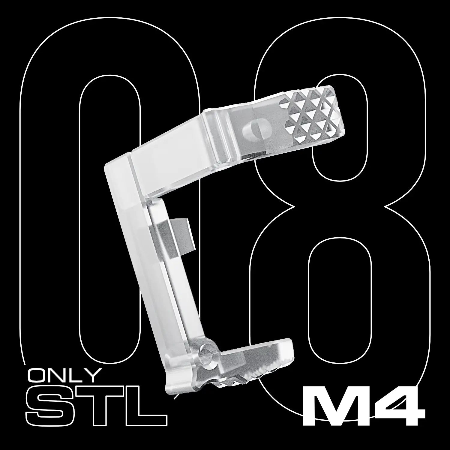 MCO 08 M4 Magazinauslöser (.stl)