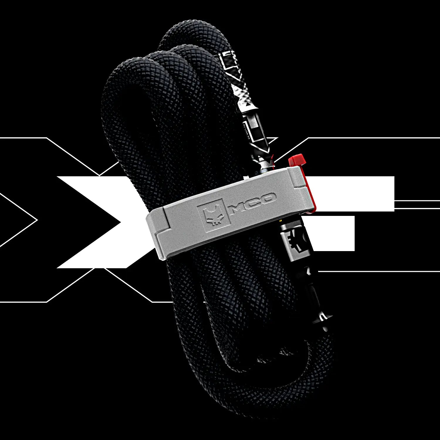 MCO XF Extra Flexible HPA-Schlauch (Schwarz)