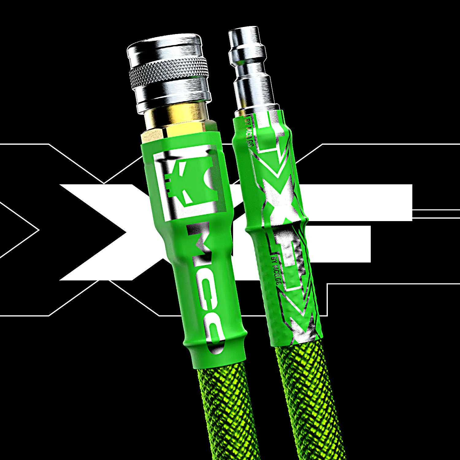 MCO XF Extra Flexible HPA-Schlauch (Grün)