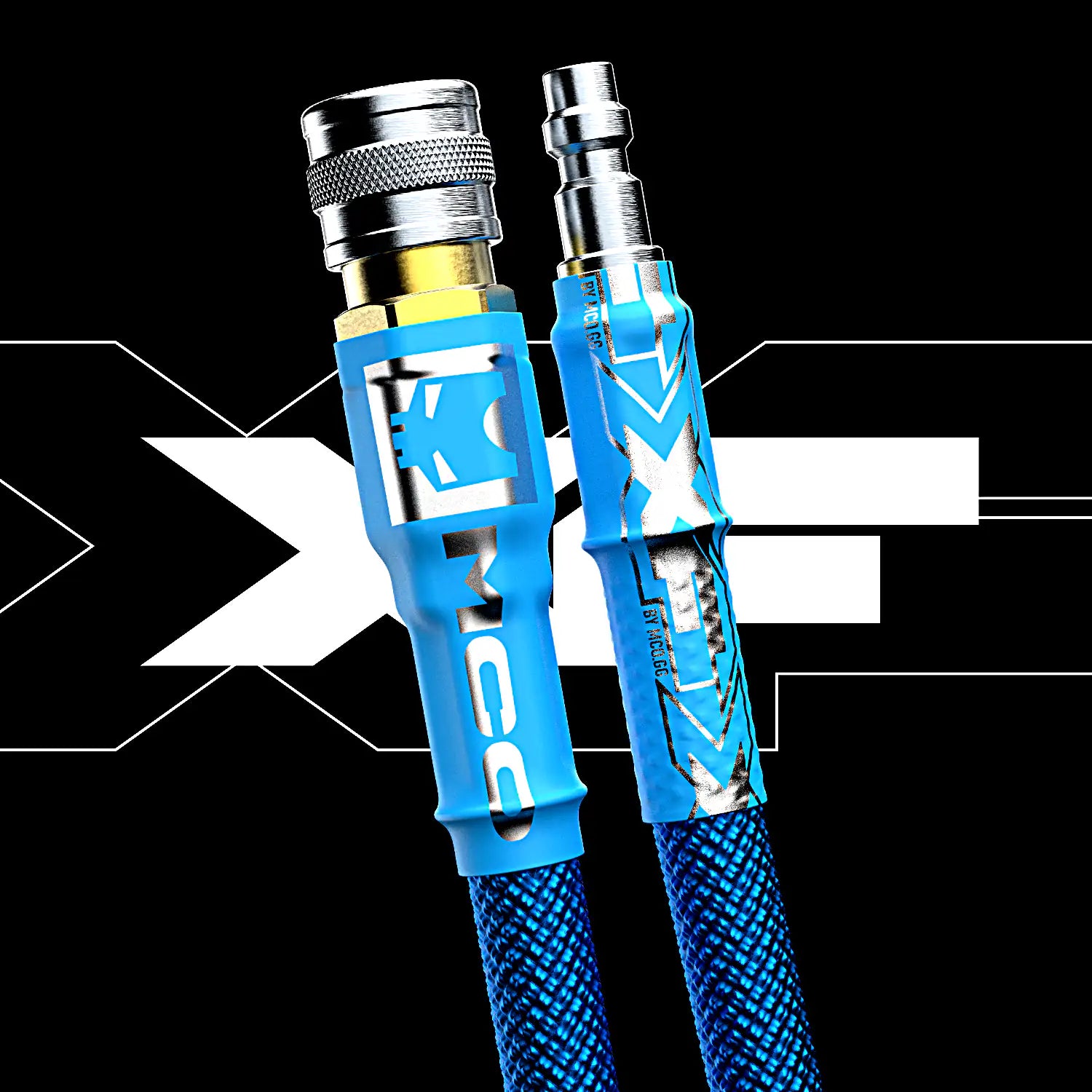 MCO XF Extra Flexible HPA-Schlauch (Blau)