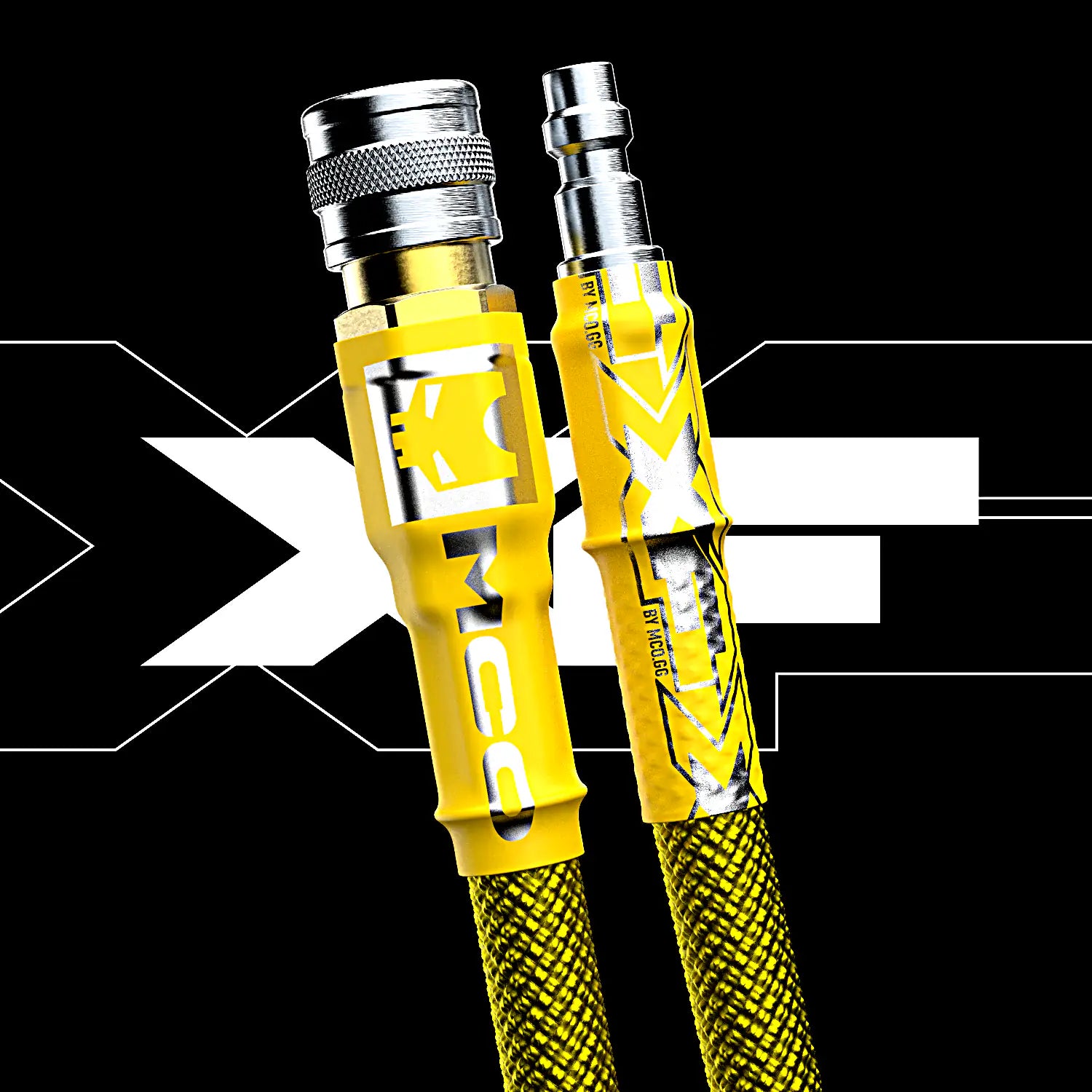 MCO XF Extra Flexible HPA-Schlauch (Gelb)