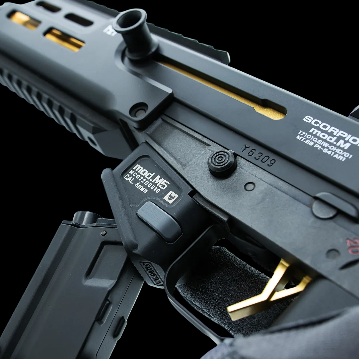 MCO MOD.M5 MP5 Mag Adapter for Scorpion Mod.M/D & VZ-61 GEN 3