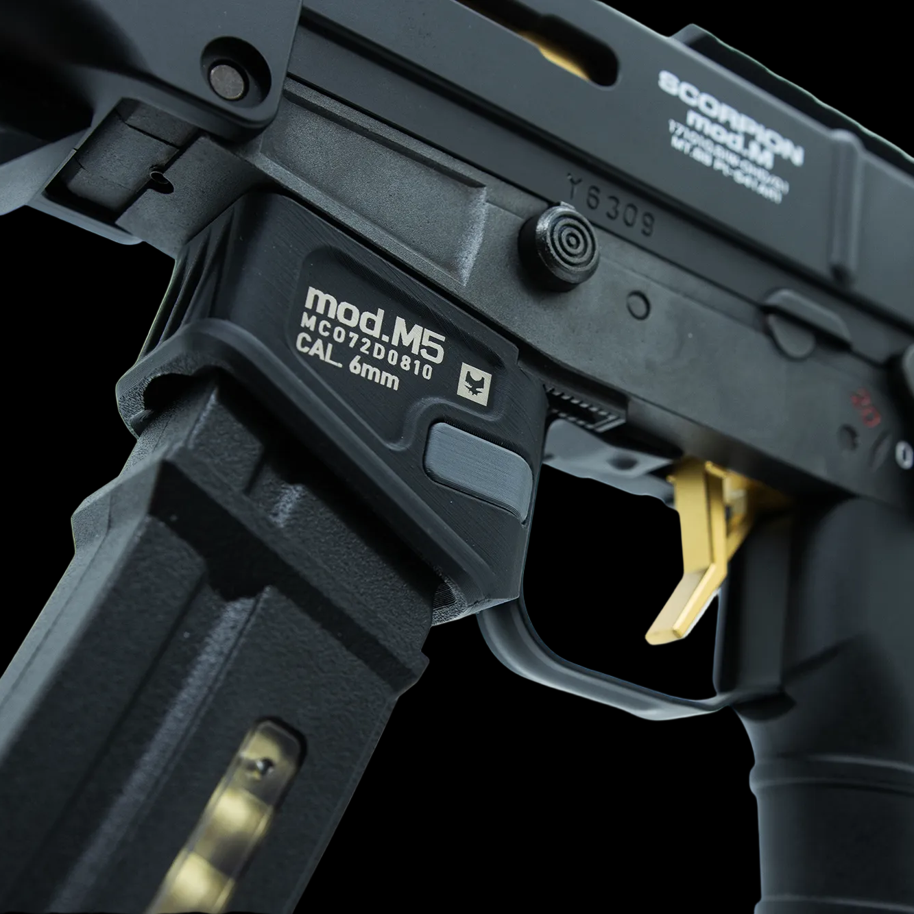 MCO MOD.M5 MP5 Magazinadapter für Scorpion Mod.M/D & VZ-61 GEN 3